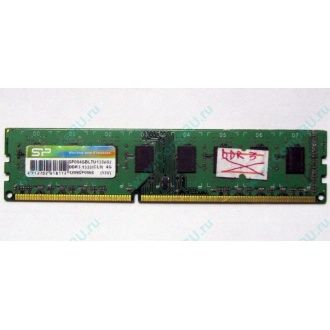 НЕРАБОЧАЯ память 4Gb DDR3 SP (Silicon Power) SP004BLTU133V02 1333MHz pc3-10600 (Киров)